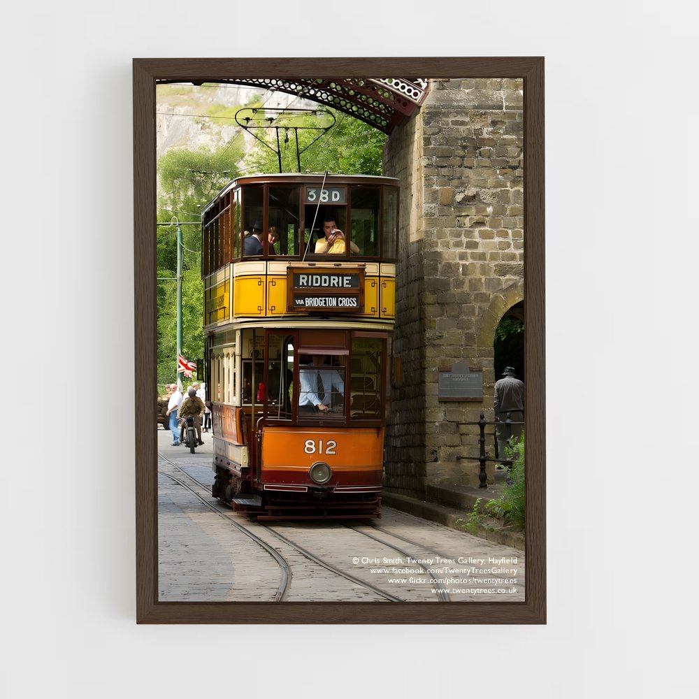 ap-trolleybus-2 cadre Bois foncé
