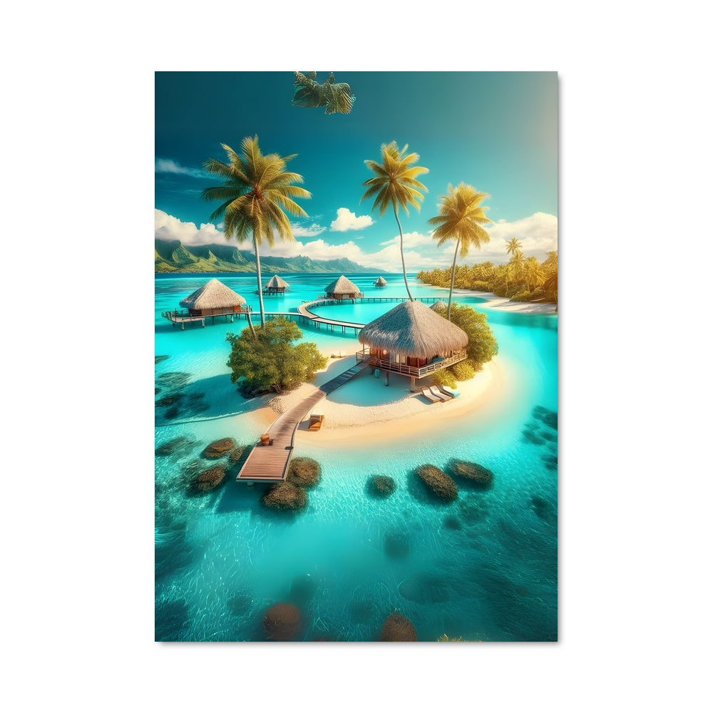 Poster Tropical islands 96994
