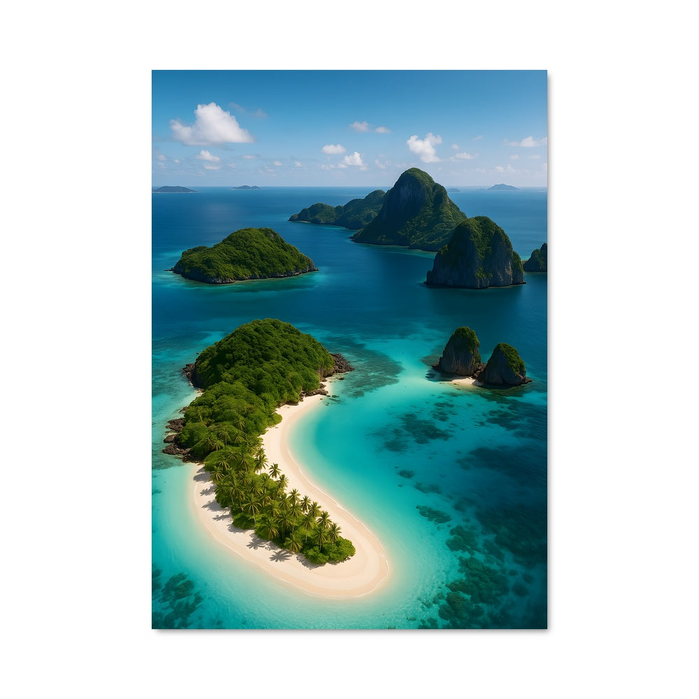 Poster Tropical islands 96967