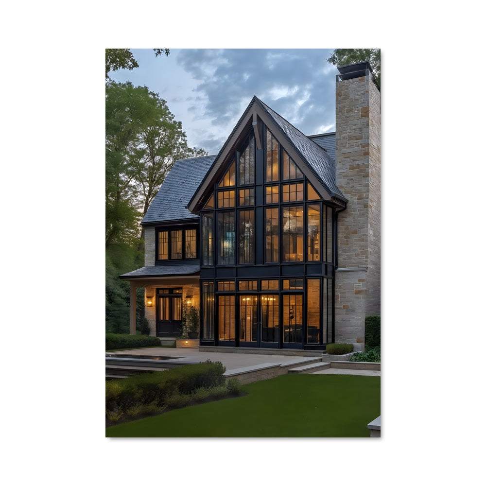 Poster La Maison Vitreuse
