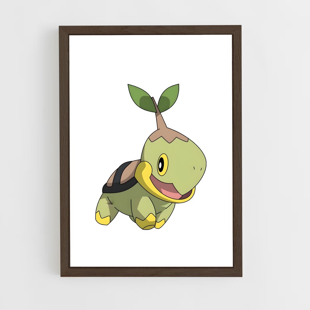 ap-turtwig-2 cadre Bois foncé