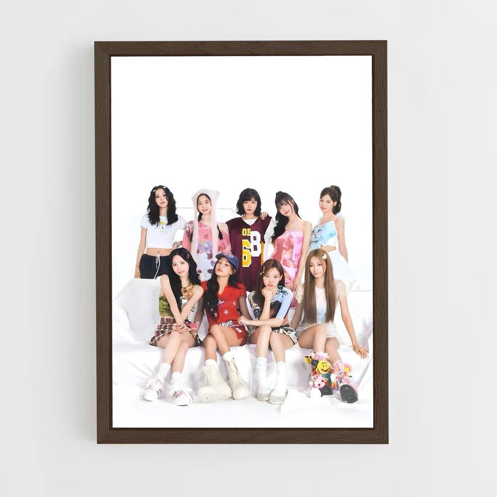 ap-twice-8 cadre Bois foncé