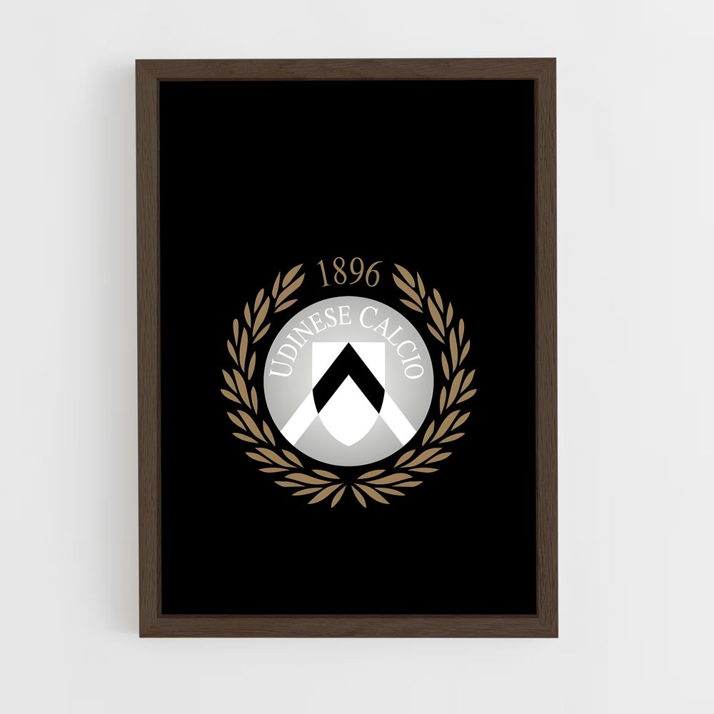 ap-udinese calcio-1 cadre Bois foncé