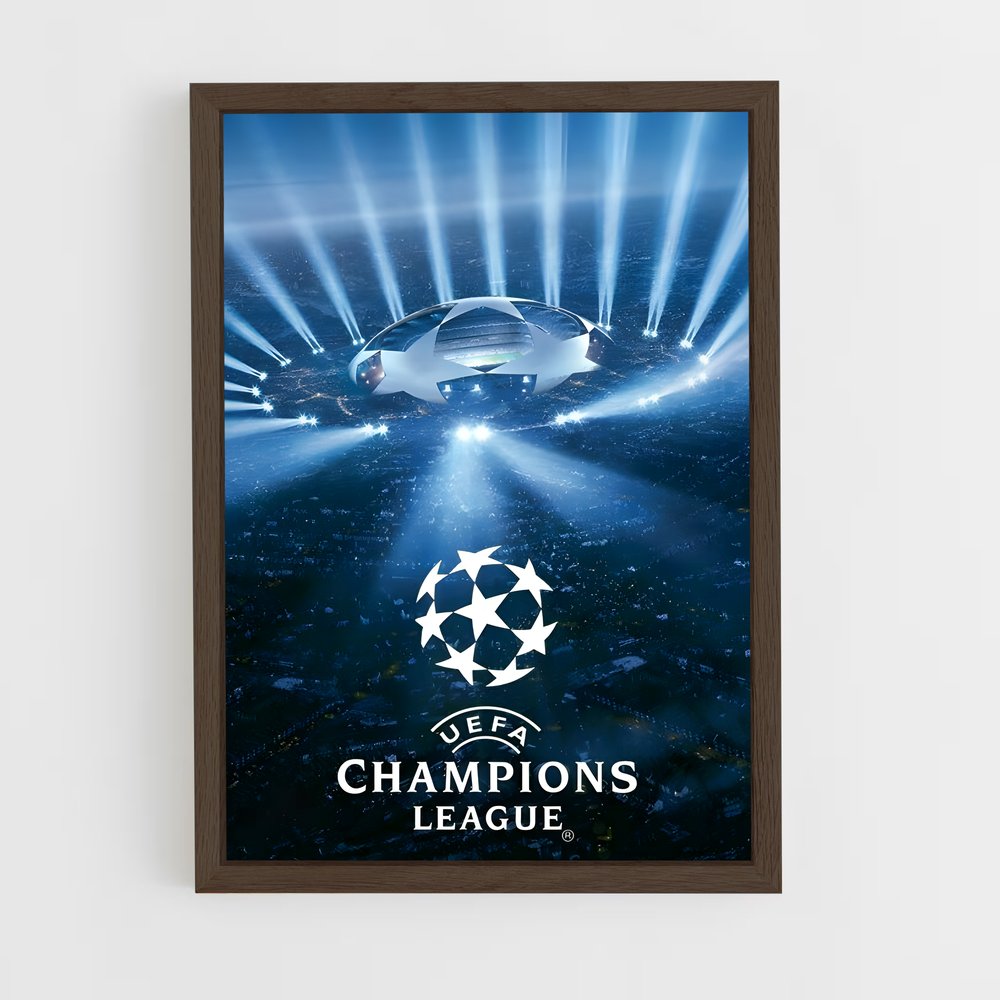 ap-uefa champions league-4 cadre Bois foncé