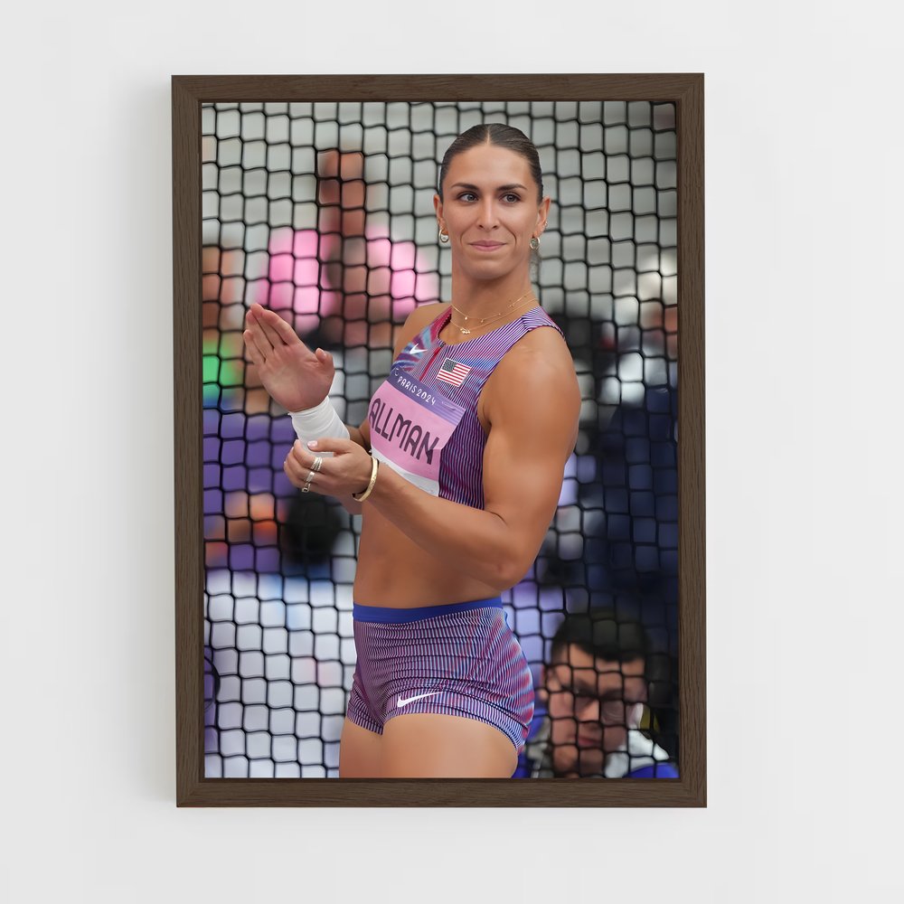 ap-valarie allman-3 cadre Bois foncé