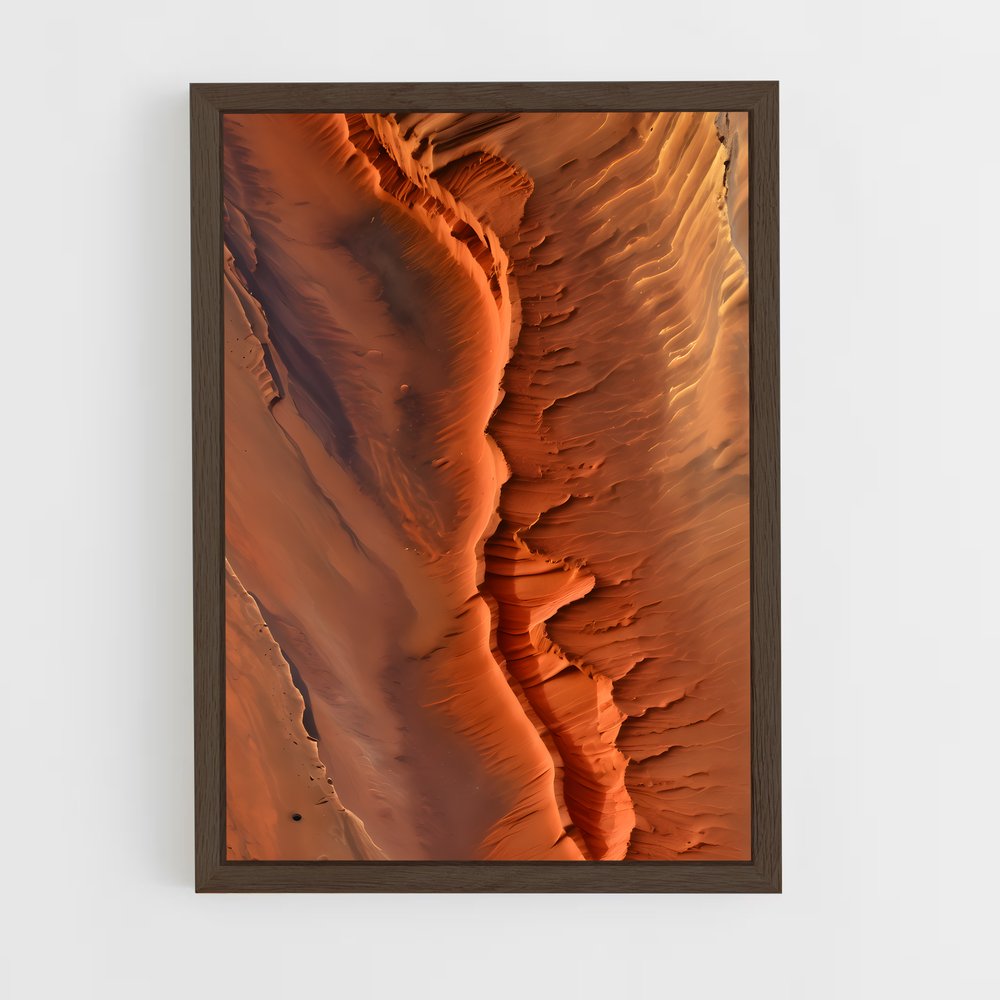 ap-valles marineris-11 cadre Bois foncé