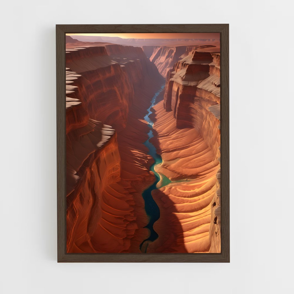 ap-valles marineris-3 cadre Bois foncé