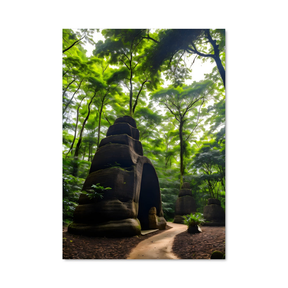 Poster Chemin des Rochers