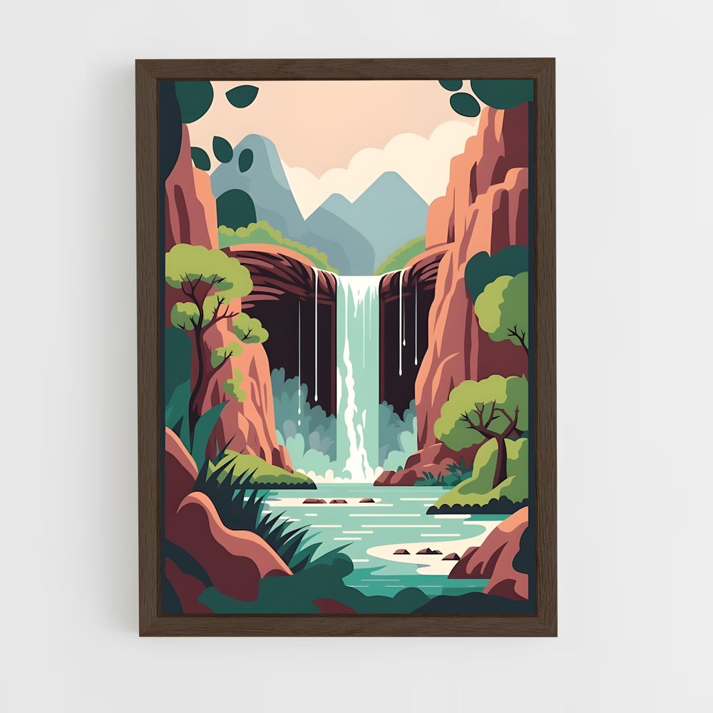 ap-vector art-7 cadre Bois foncé