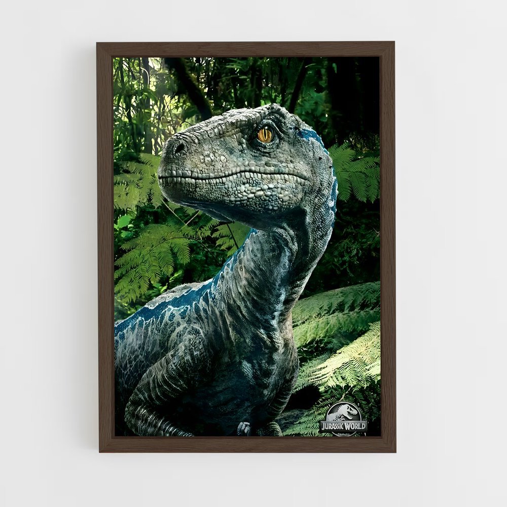 ap-velociraptors-1 cadre Bois foncé