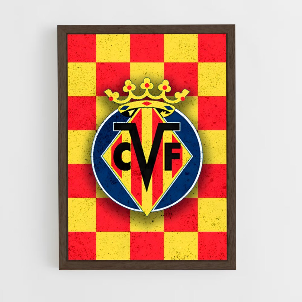 ap-villarreal cf-3 cadre Bois foncé