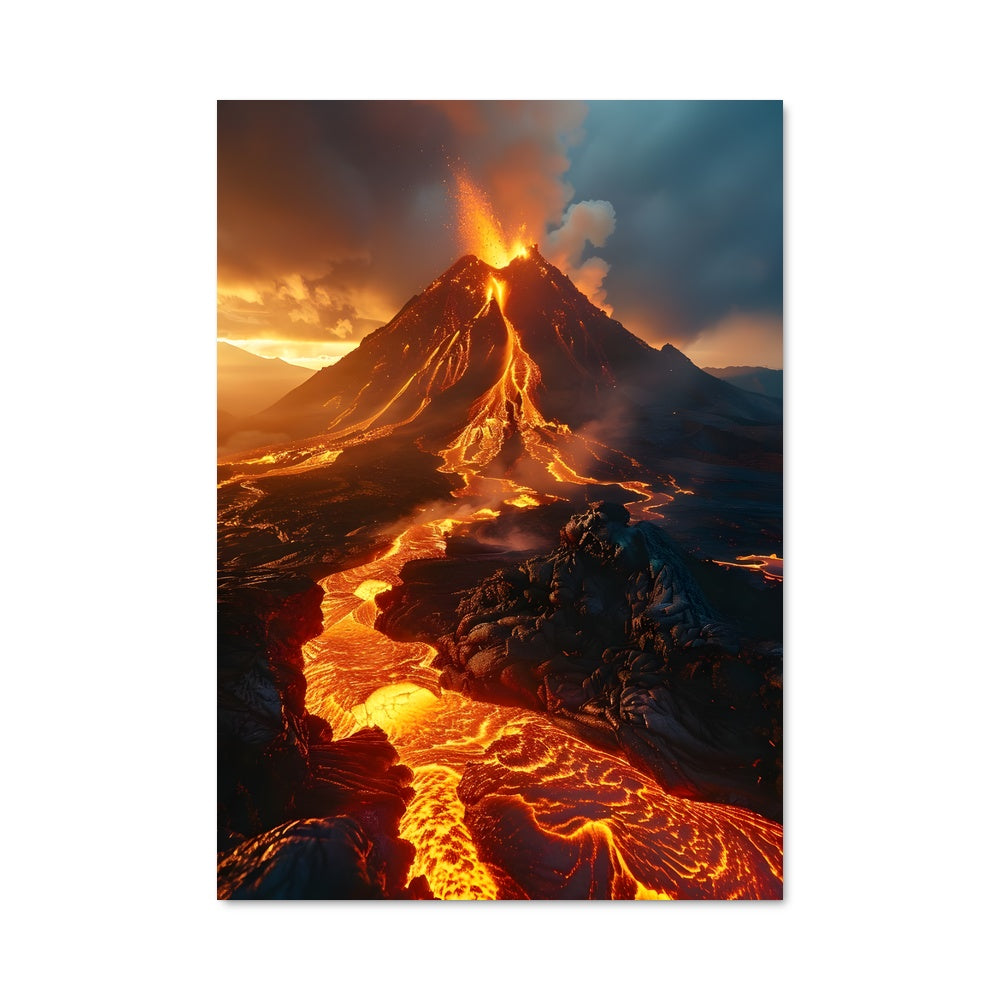 Poster Volcano 96142