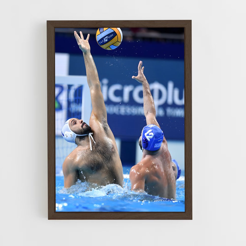 ap-water polo-3 cadre Bois foncé