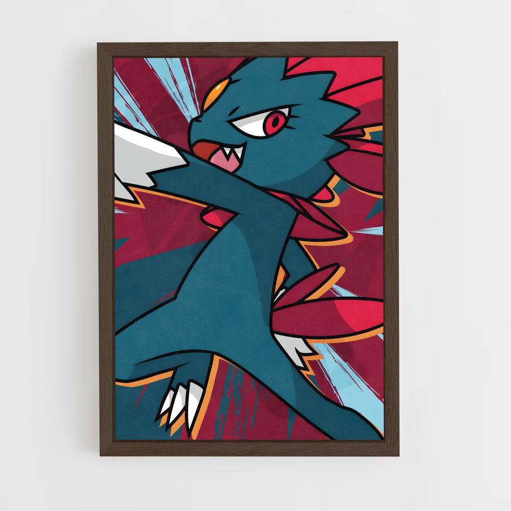 ap-weavile-2 cadre Bois foncé