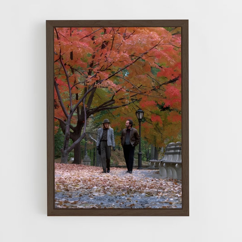ap-when harry met sally-3 cadre Bois foncé