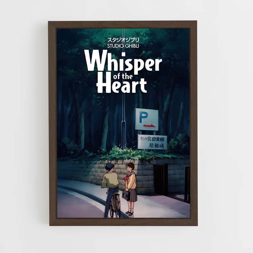 ap-whisper of the heart-2 cadre Bois foncé