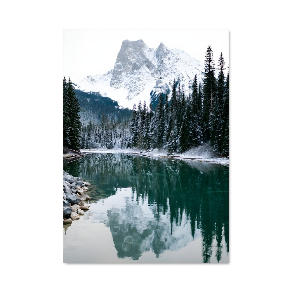 Poster Horizons Enneigés