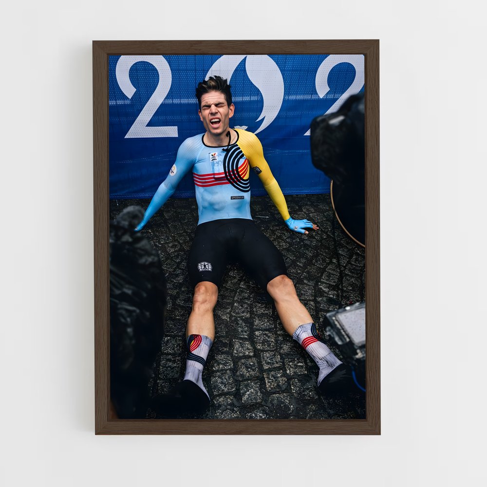 ap-wout van aert-5 cadre Bois foncé