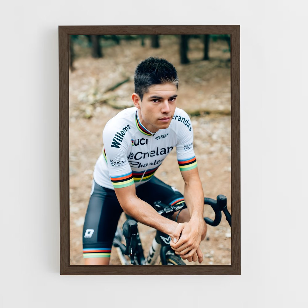 ap-wout van aert-6 cadre Bois foncé