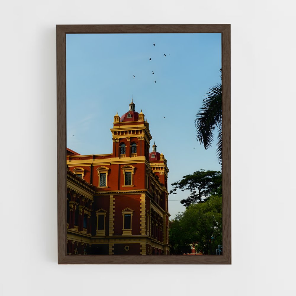 ap-yangon-3 cadre Bois foncé