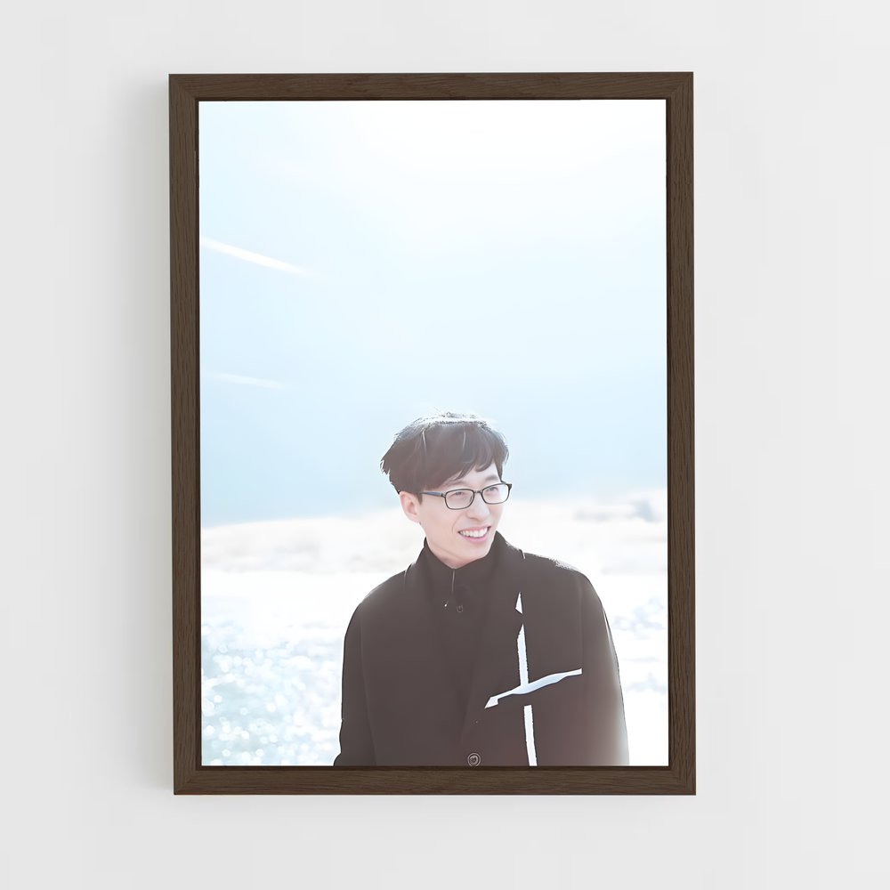 ap-yoo jae-suk-3 cadre Bois foncé