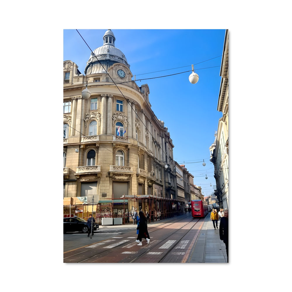 Poster Tramway de Zagreb