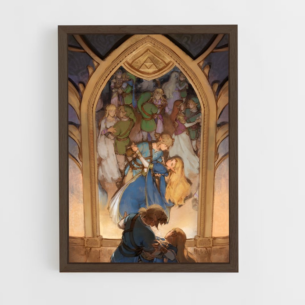 ap-zelda-4 cadre Bois foncé