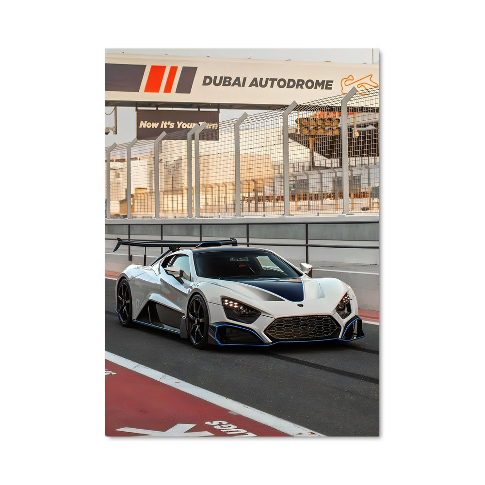 Poster Hypercar Énergie