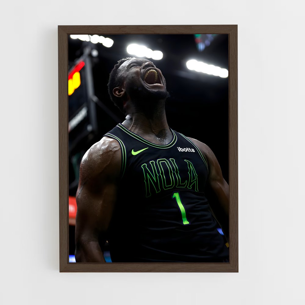 ap-zion williamson-2 cadre Bois foncé