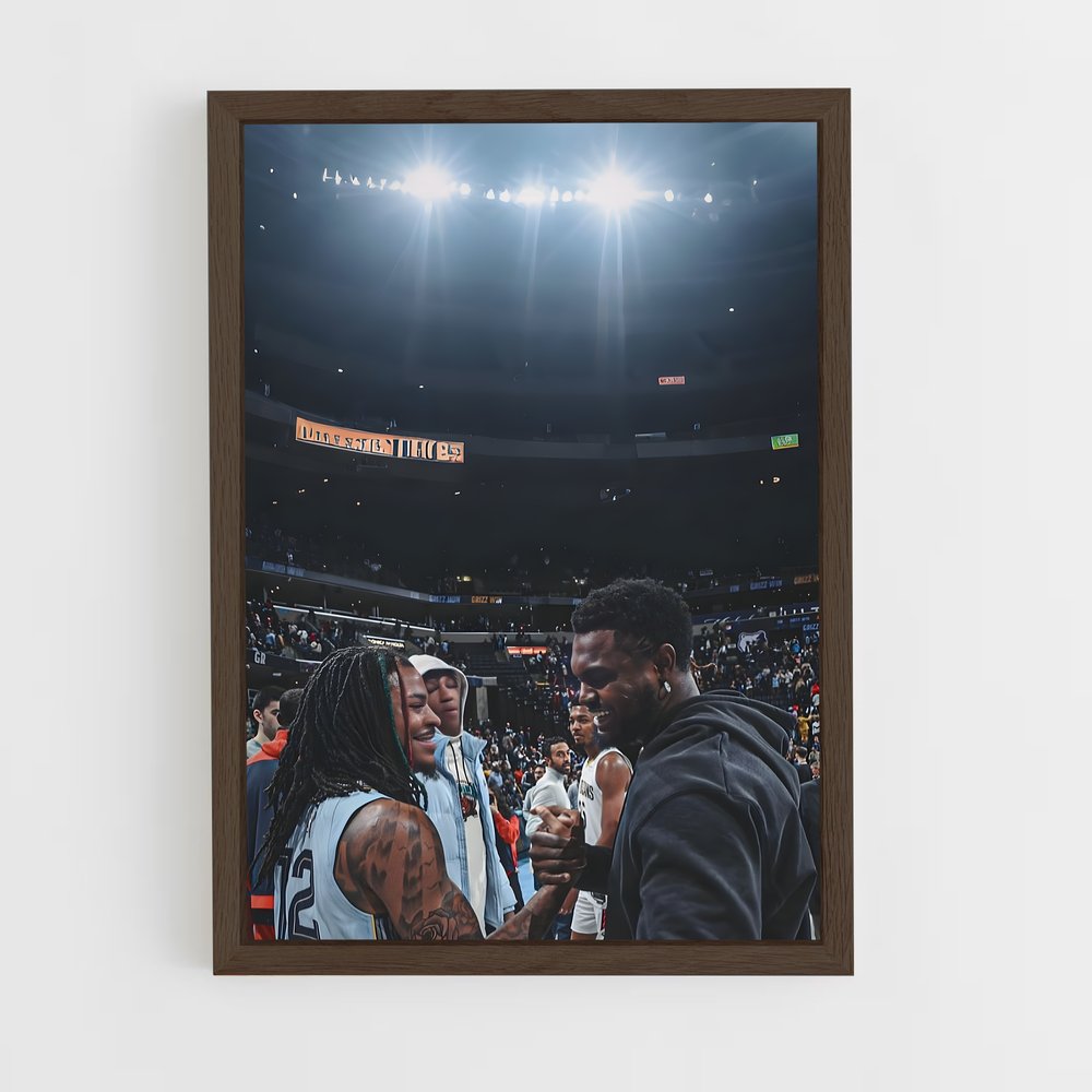 ap-zion williamson-6 cadre Bois foncé