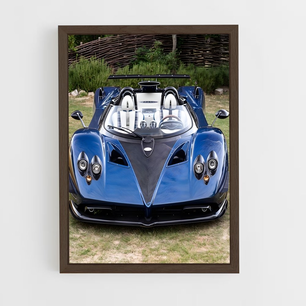 ap-zonda hp barchetta-7 cadre Bois foncé