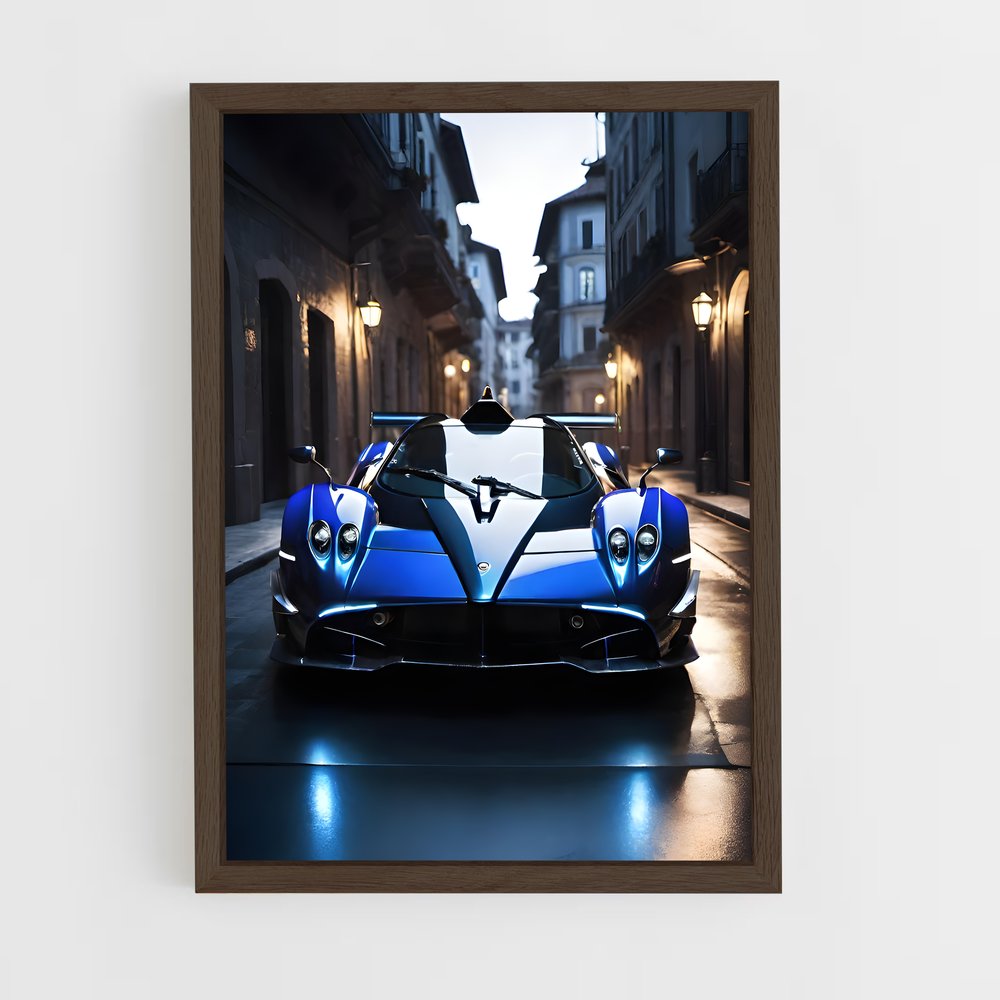 ap-zonda hp barchetta-9 cadre Bois foncé