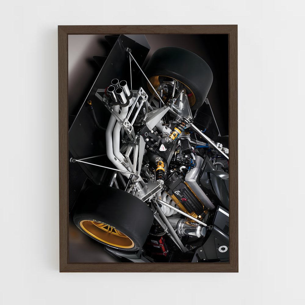ap-zonda revolucion-4 cadre Bois foncé