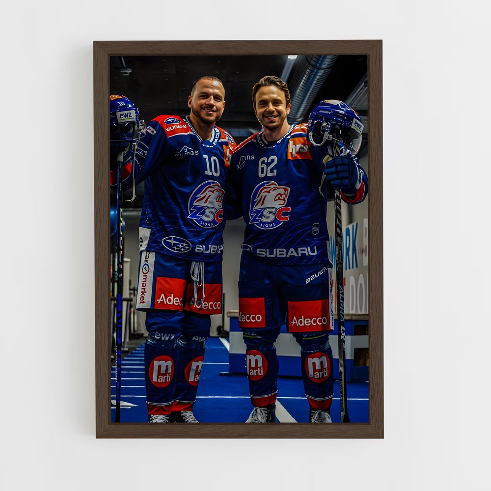 ap-zsc lions zurich switzerland-1 cadre Bois foncé