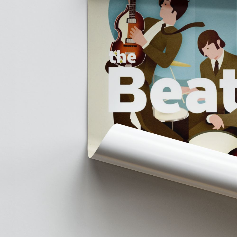 Poster Il design dei Beatles