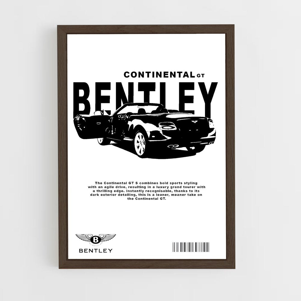 bentley-11 cadre Bois foncé