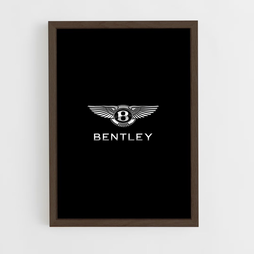 bentley-9 cadre Bois foncé