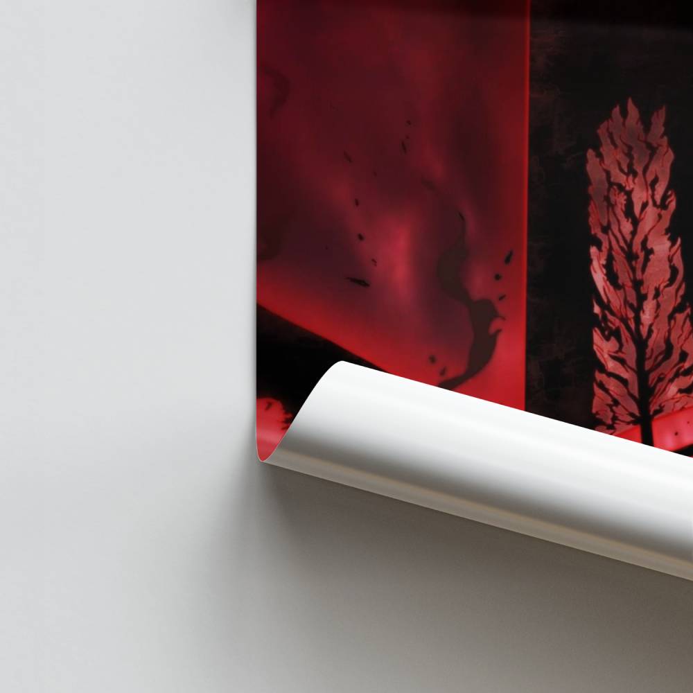 Poster del potere del trifoglio nero