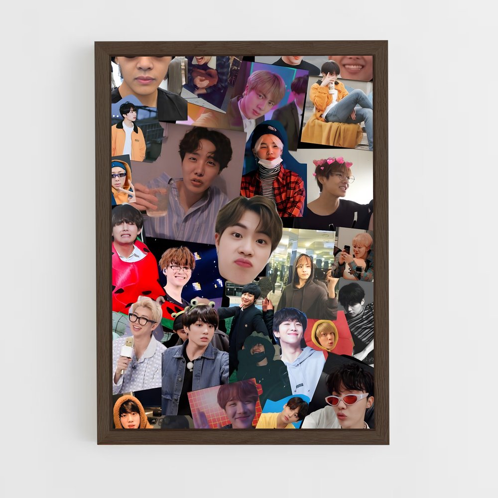 bts-1 cadre Bois foncé