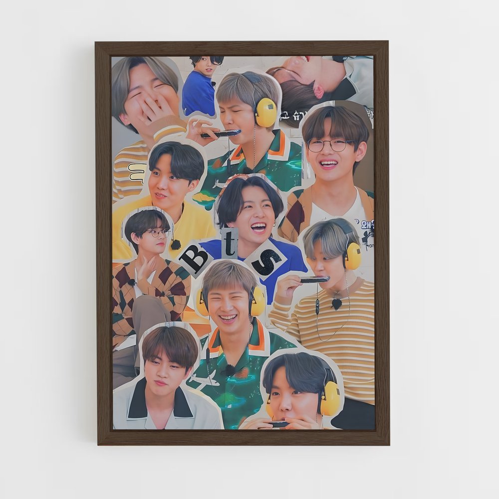 bts-9 cadre Bois foncé