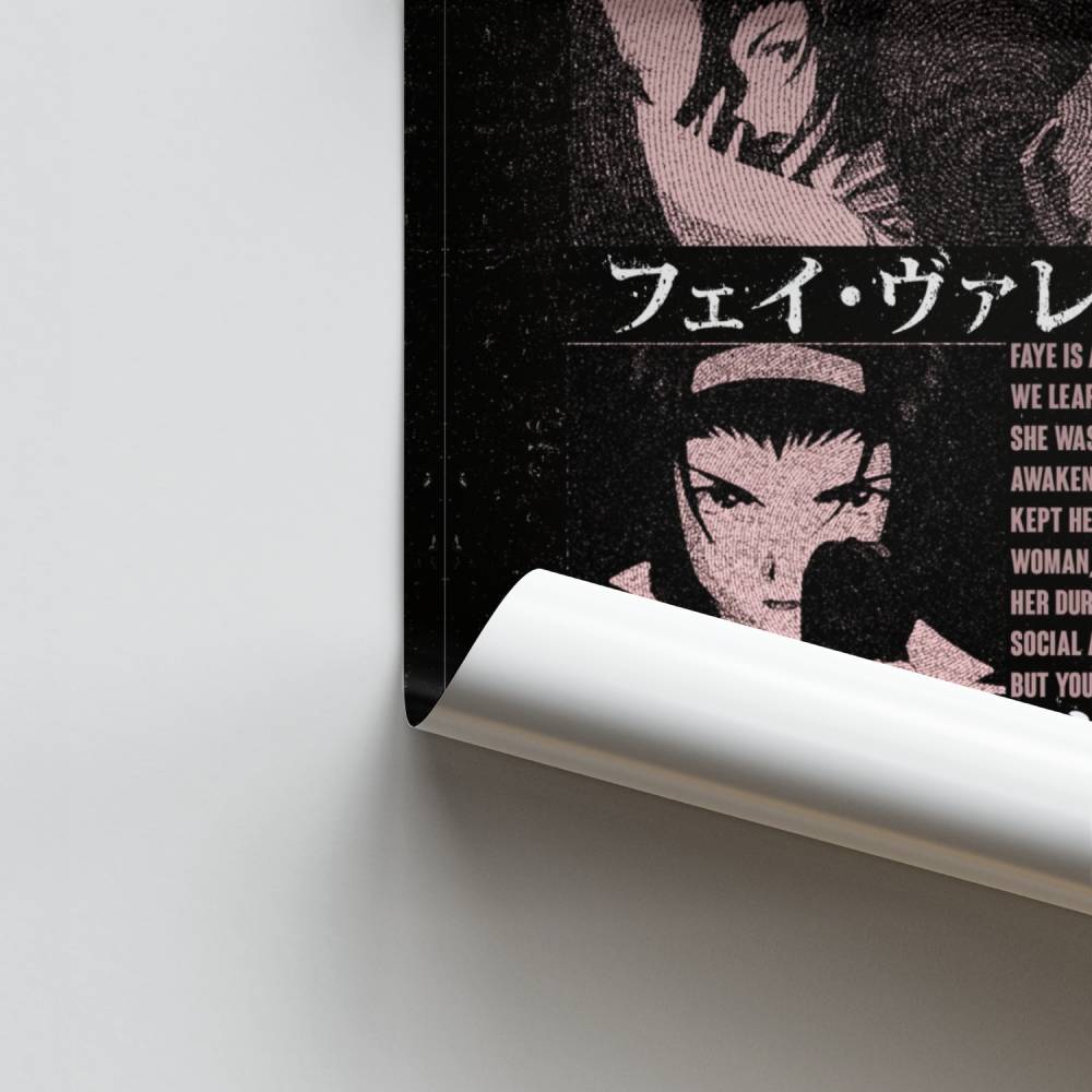 Poster Cowboy retrò Bebop