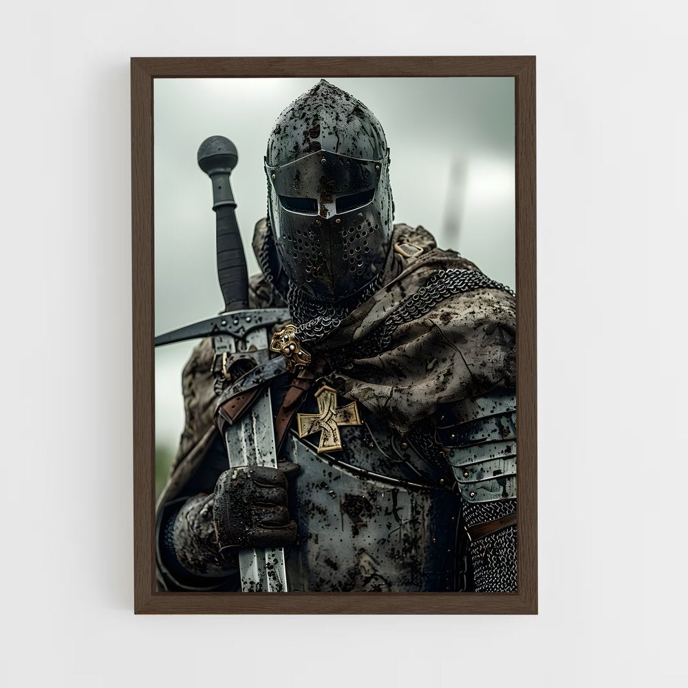 crusade-1 cadre Bois foncé