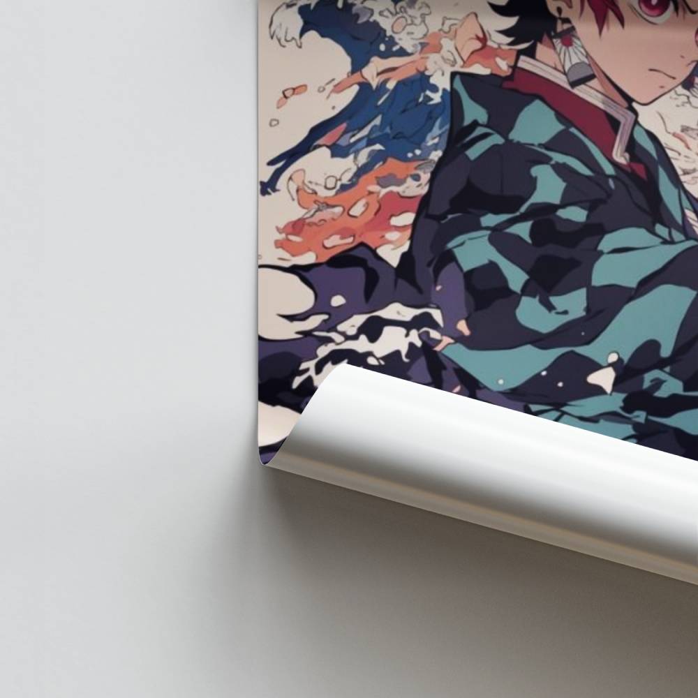 Poster Disegno di Tanjiro