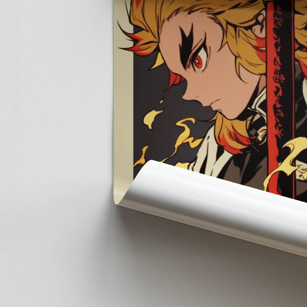 Poster Disegno Rengoku