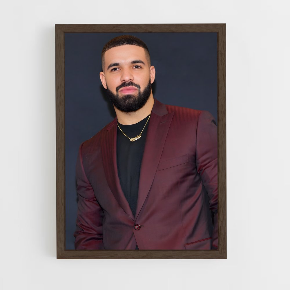 drake-4 cadre Bois foncé
