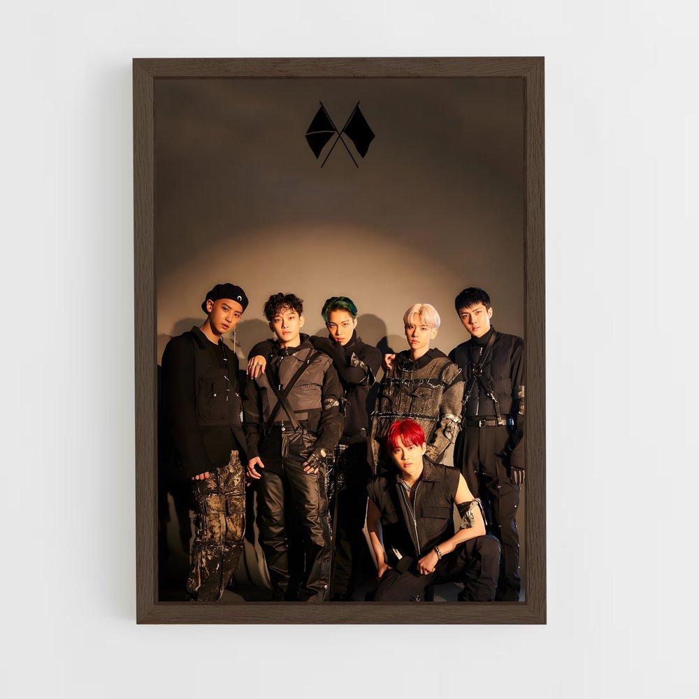 exo-2 cadre Bois foncé