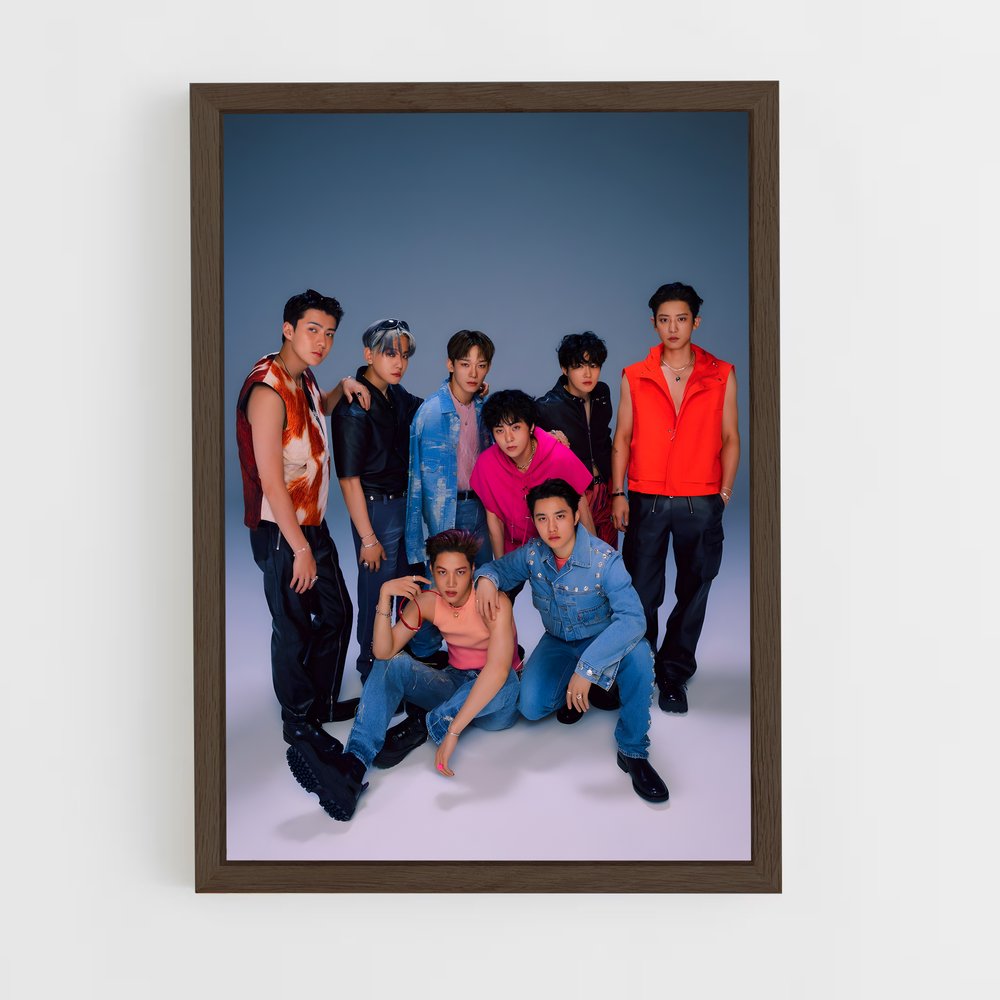 exo-5 cadre Bois foncé