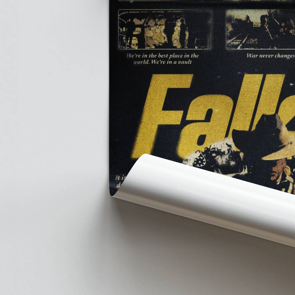 Poster Fallout retrò