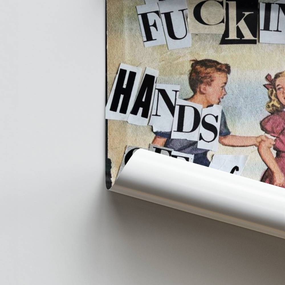 Togli le mani da Poster