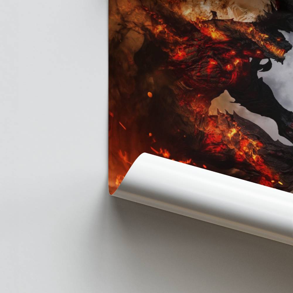 Poster Battaglia epica Fantasy XVI